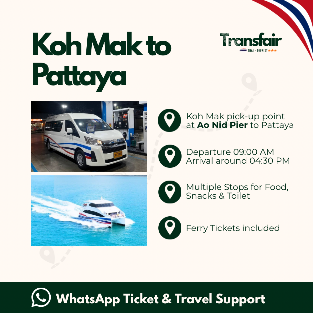 Koh Mak to Pattaya