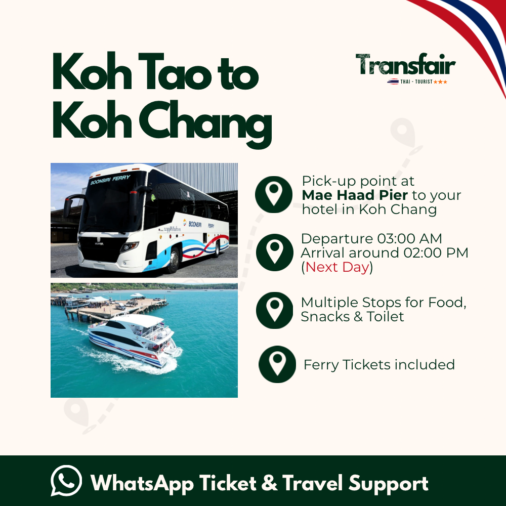 Koh Tao to Koh Chang
