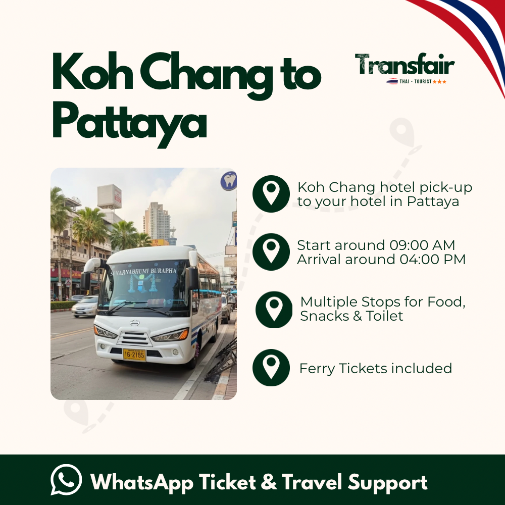 Koh Chang to Pattaya