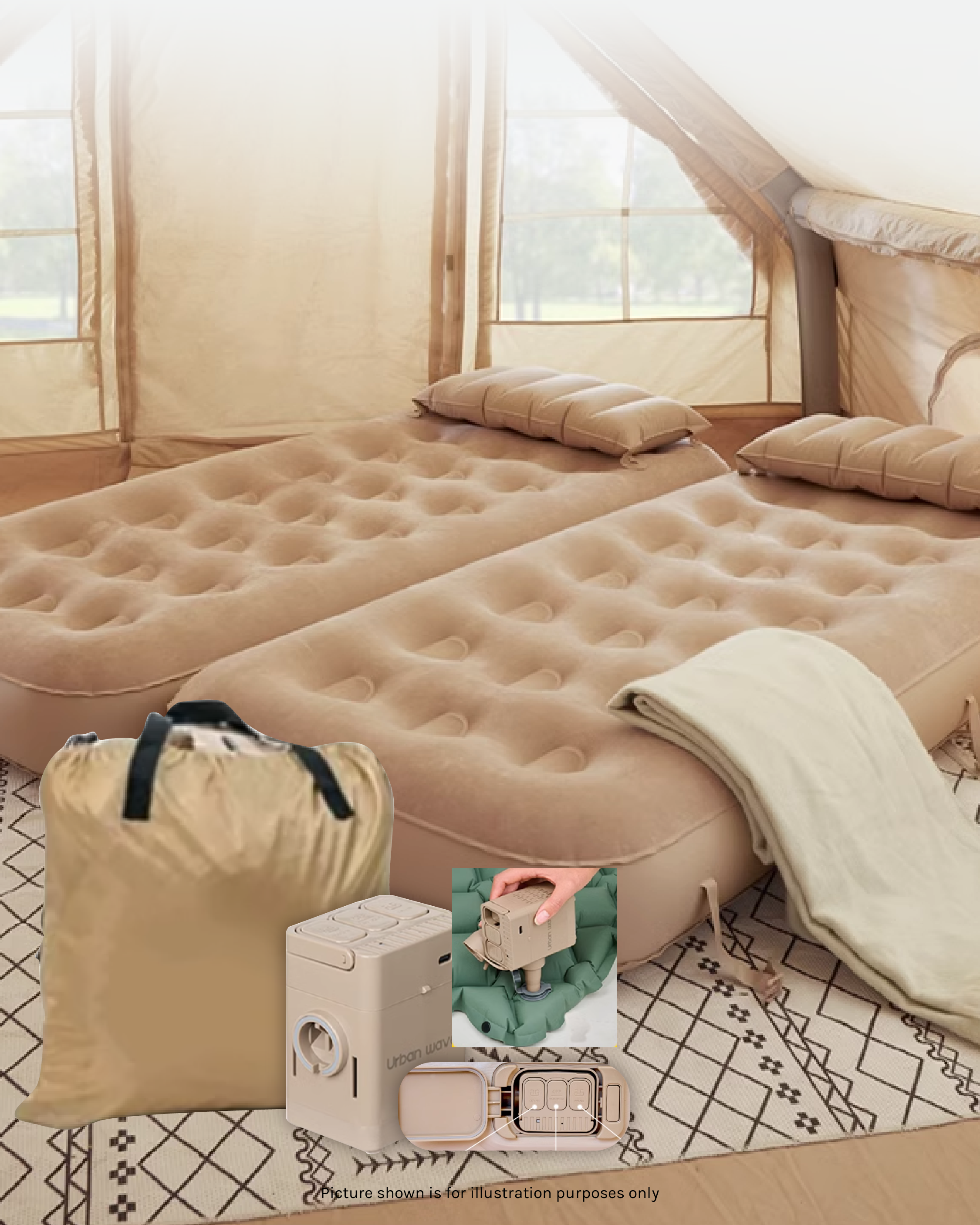 10700033 - INFLATABLE AIR MATTRESS 