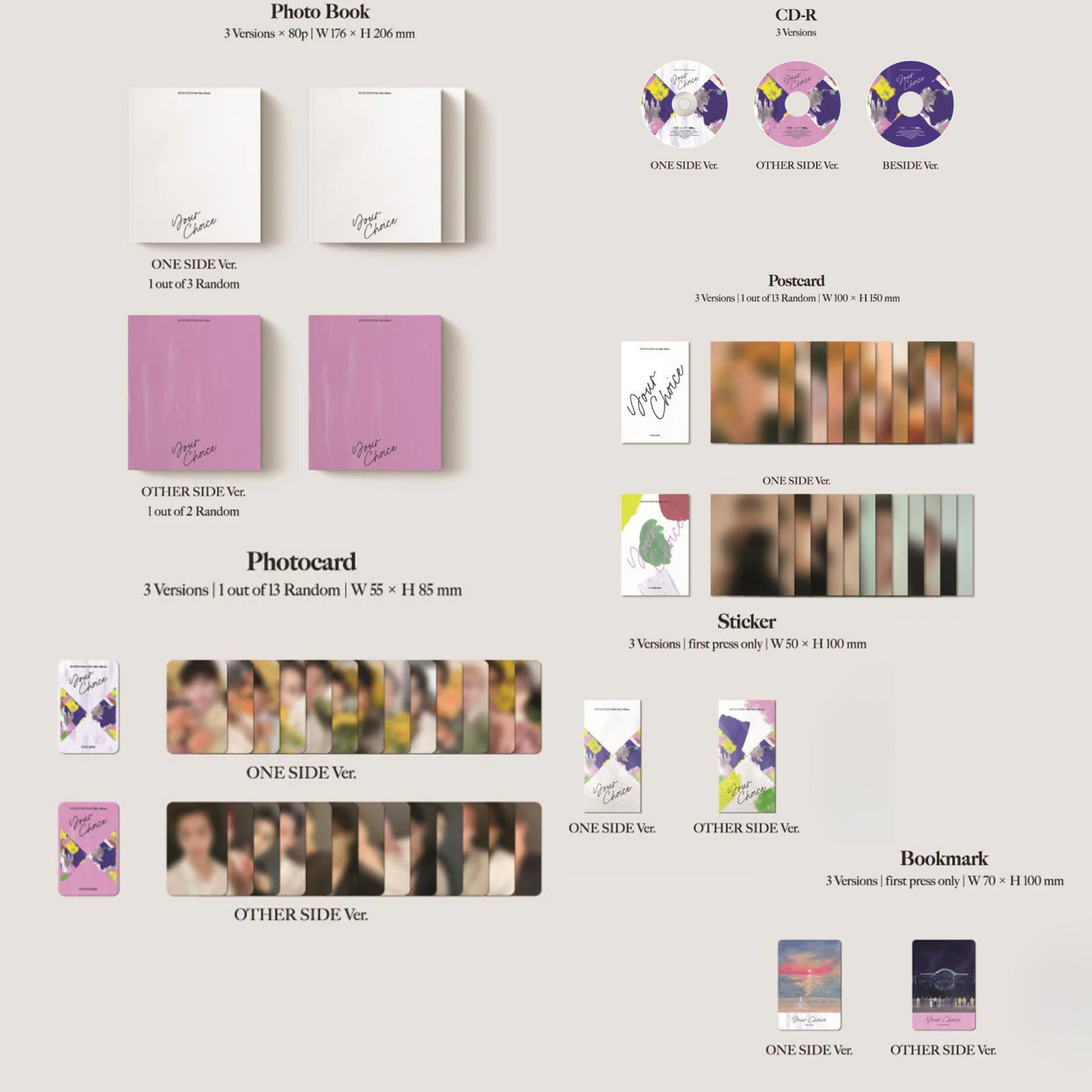 SEVENTEEN - 8TH MINI ALBUM 'YOUR CHOICE'_1
