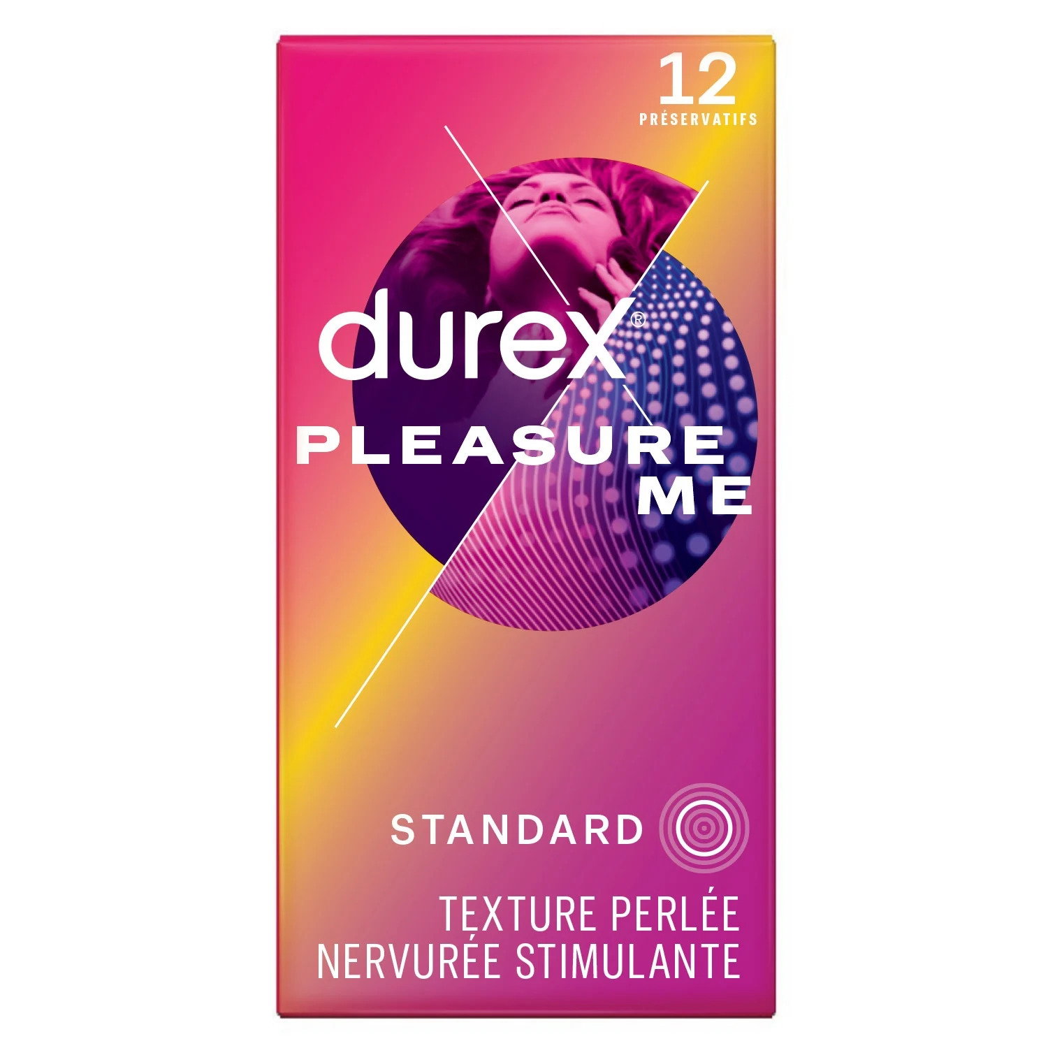 Durex Pleasure Me - 12 Préservatifs Perlés Nervurés Stimulants_0