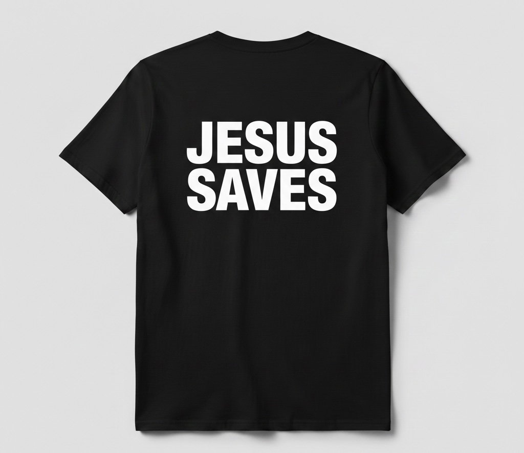 T-shirt Jesus Saves VIP 1_1