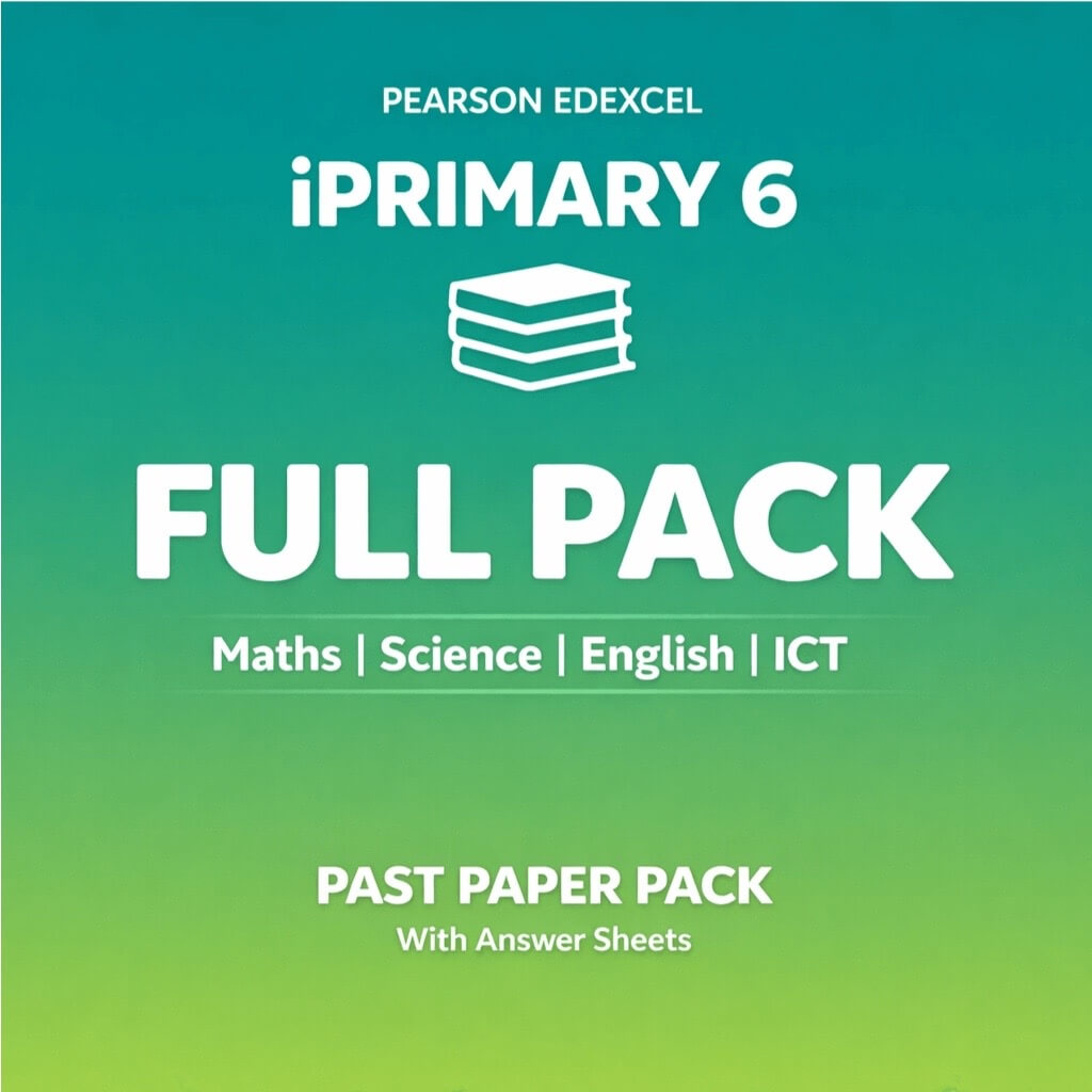 iPrimary 6 - Past Papers Full Pack (Science | Maths | English | ICT)_0