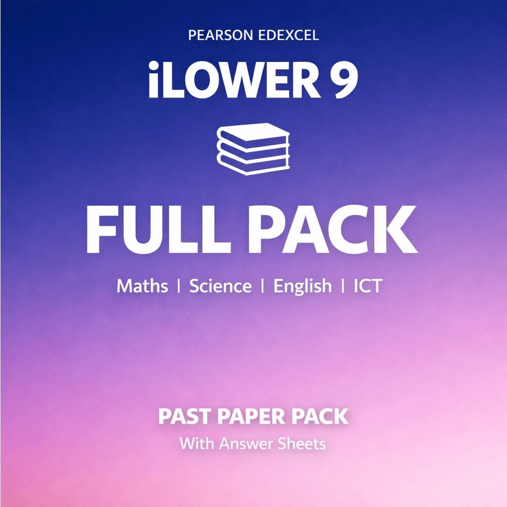 iLower Secondary Papers Full Pack (Science | Maths | English | ICT)