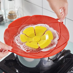 Anti spill dish cover 