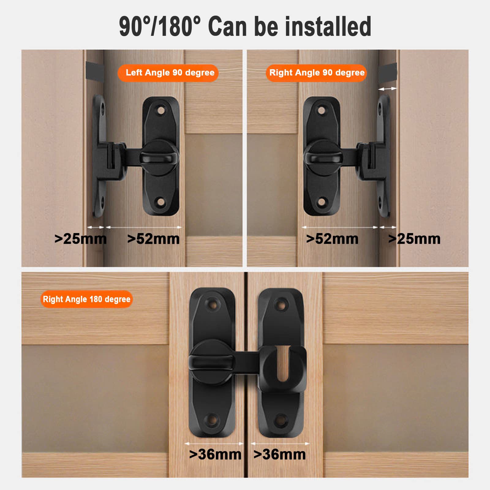 High quality Dual function  STEEL(METAL) door LOCK_0