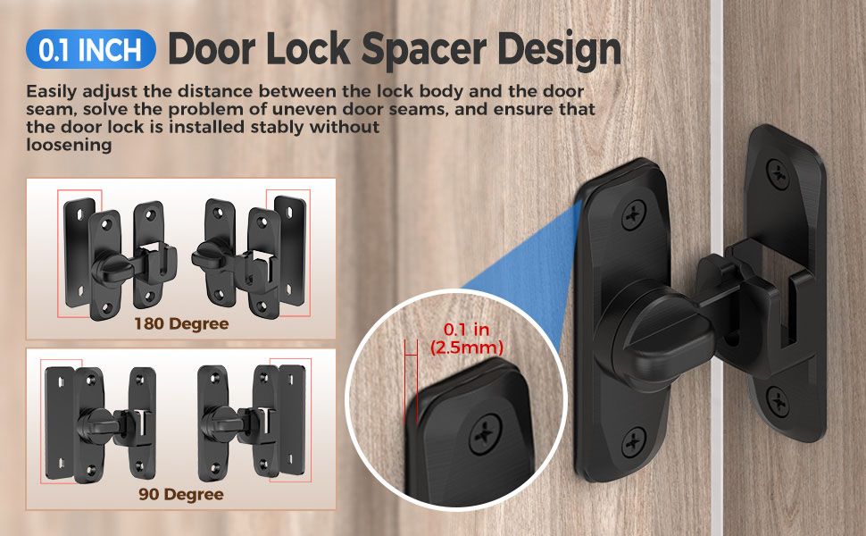 High quality Dual function  STEEL(METAL) door LOCK_1