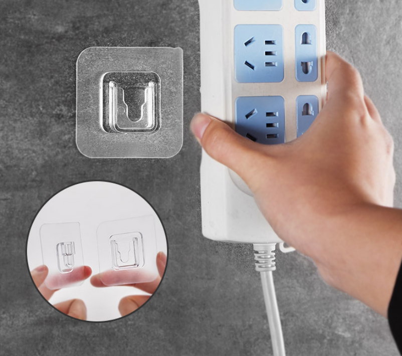 Double-Sided Adhesive Hook 10 pcs