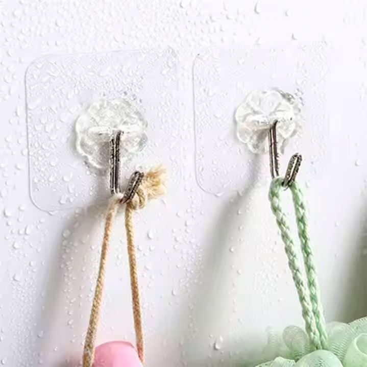 Multipurpose adhesive hook 10pcs