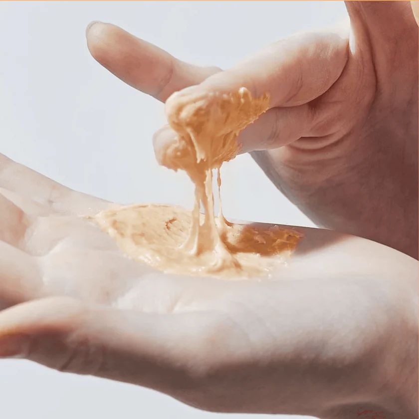 Arencia Calendula Rice Mochi Cleanser, Gentle Exfoliating Foam Wash for Sensitive, Dry, Rough Skin, ارينسيا غسول أرز موتشي بخلاصة زهرة الآذريون من،غسول رغوي مقشر لطيف للبشرة الحساسة والجافة والخشنة._3