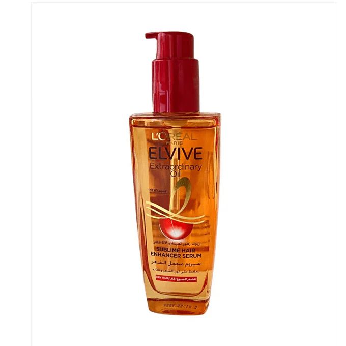 L’Oreal Elvive Extraordinary Oil For Colored Hair - 100ml | لوريال سيروم للشعر الجاف - 100 مل