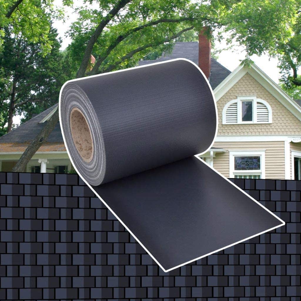 Privacy Fencing PVC Roll (19cm x 35m) + Brackets_1