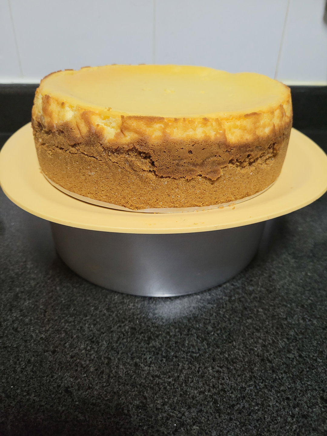 Baked New York Cheesecake 8 Inch
