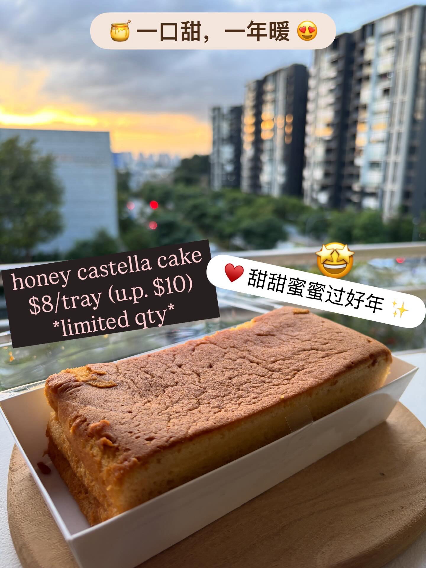 *NEW* honey castella cake _0