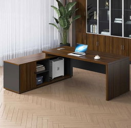 BUREAU DIRECTEUR EN L (160CM)