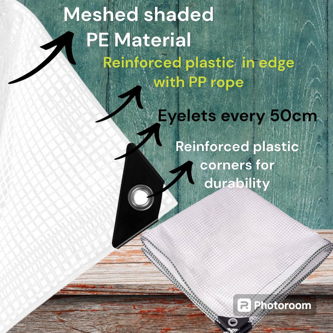 Semi Transparent PE Tarp_1