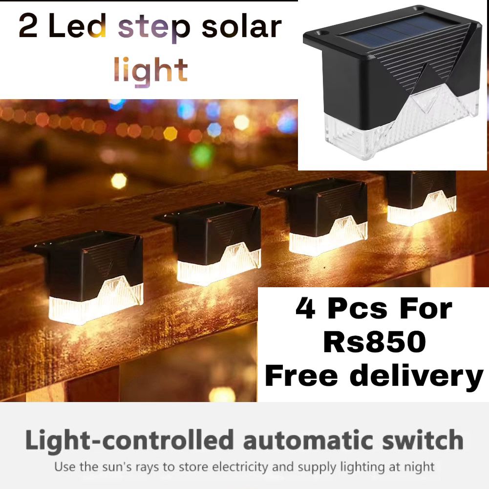 Step solar light 4pcs 1led_1