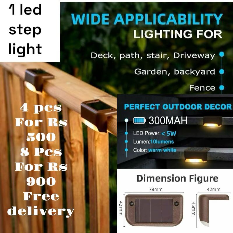 Step solar light 4pcs 1led_0