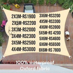 Waterproof sunsail/sunshade