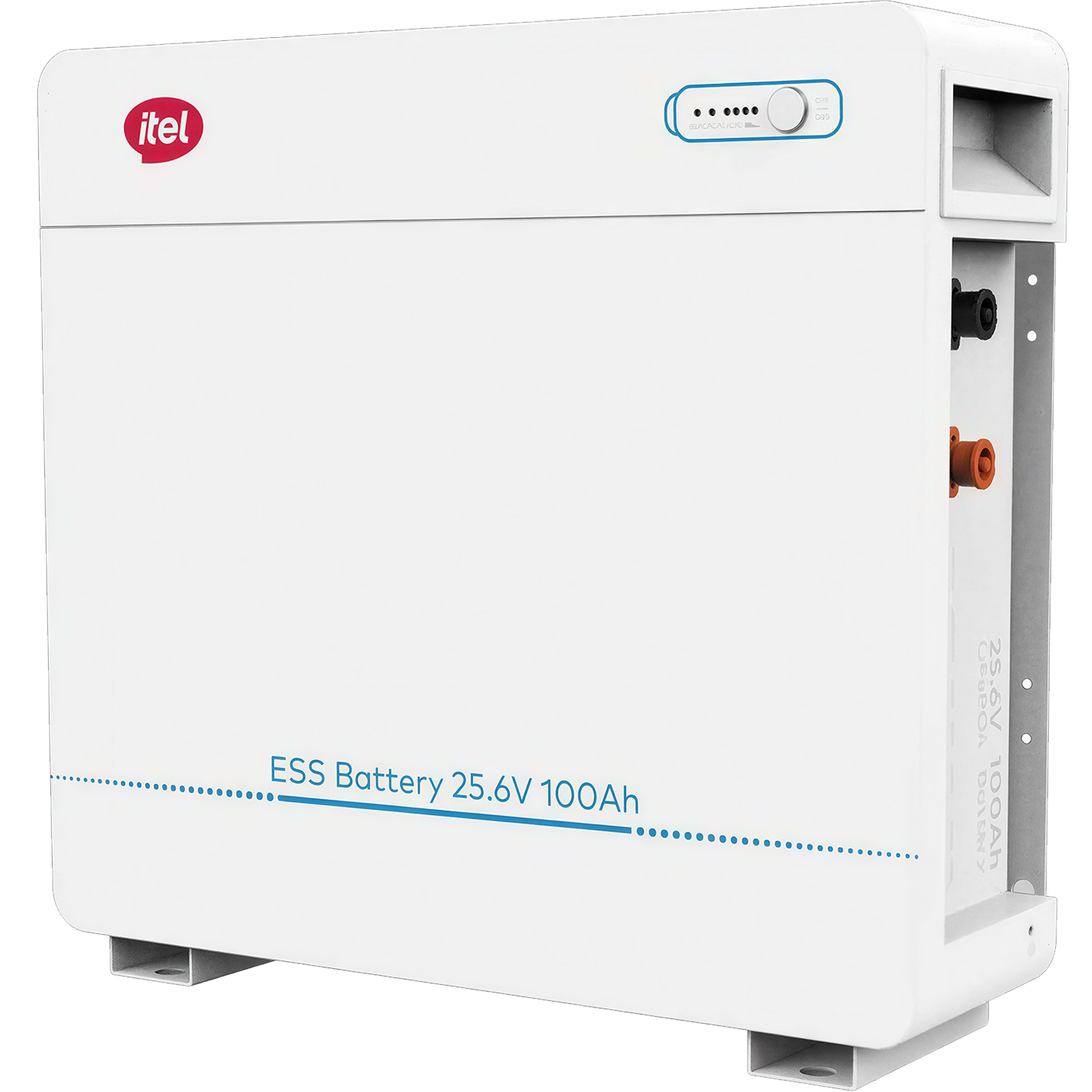 Batterie lithium ion de 2.56kwh - 25.6V - 100Ah