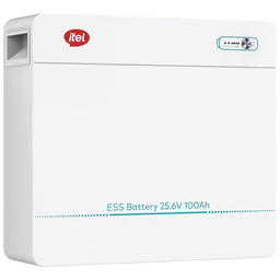 Batterie lithium ion de 2.56kwh - 25.6V - 100Ah