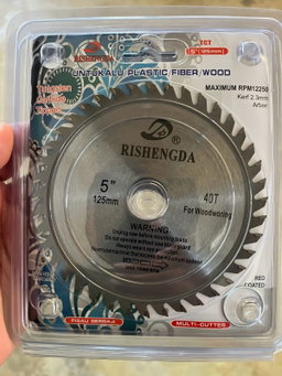 Wood cutting disk 5 inches 
