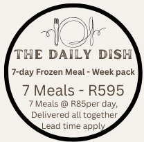 7-Day Frozen Meal - Week pack