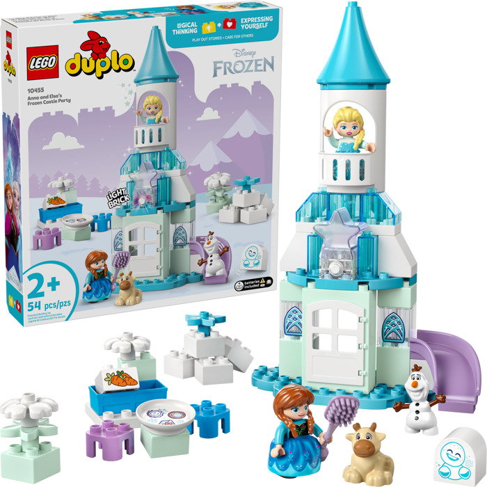 lego-anna-and-elsa-s-frozen-castle-party-set-10455