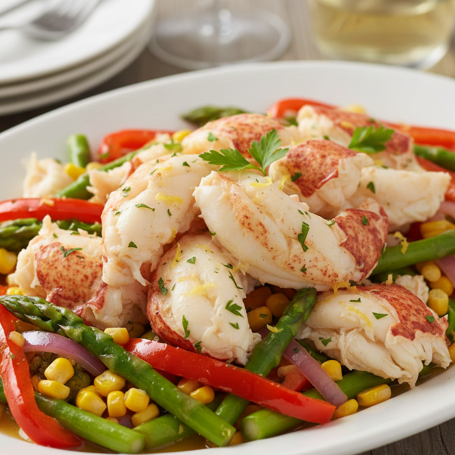 Lobster With Vegetables_0
