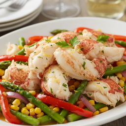 Lobster With Vegetables