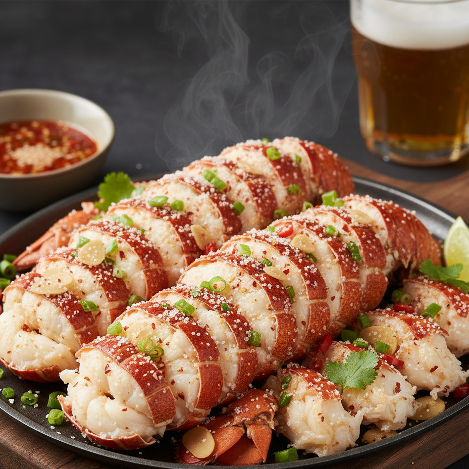 Spicy Salt Lobster