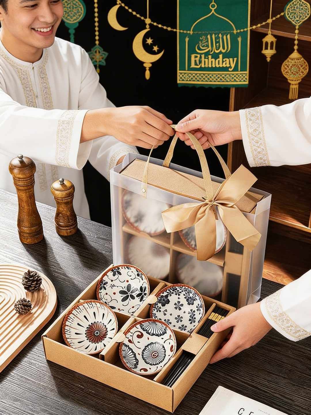 10400081 - JAPANESE BOWL GIFT SET