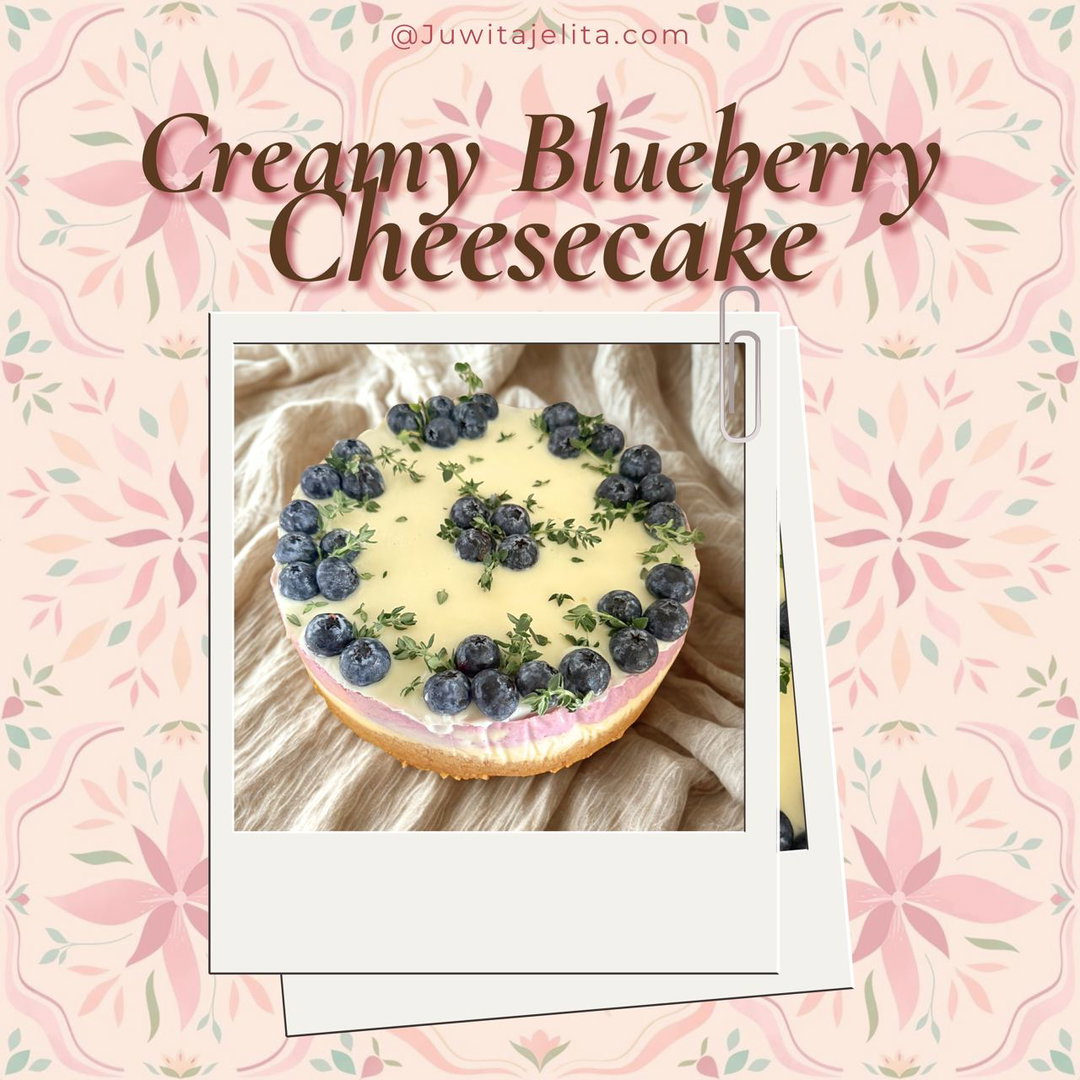Creamy Blueberry Cheesecake