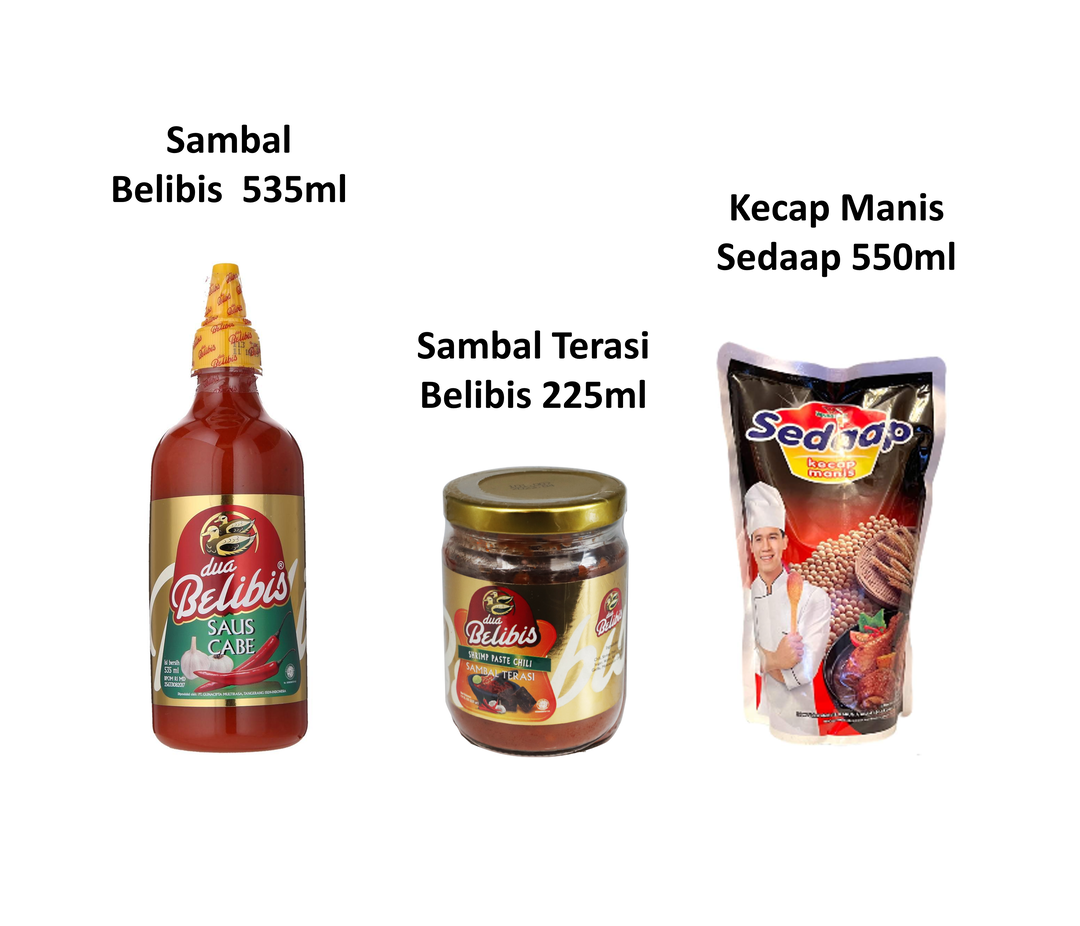 Saus Sambal Belibis, Kecap Manis Sedaap