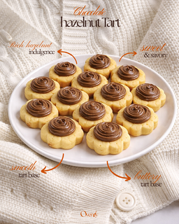 Chocolate Hazelnut tart