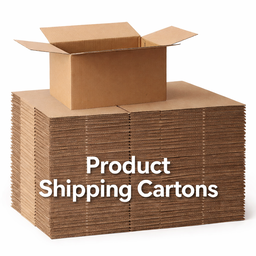 SHIPPING CARTON - BROWN - 19” x 21.5” x 16” 