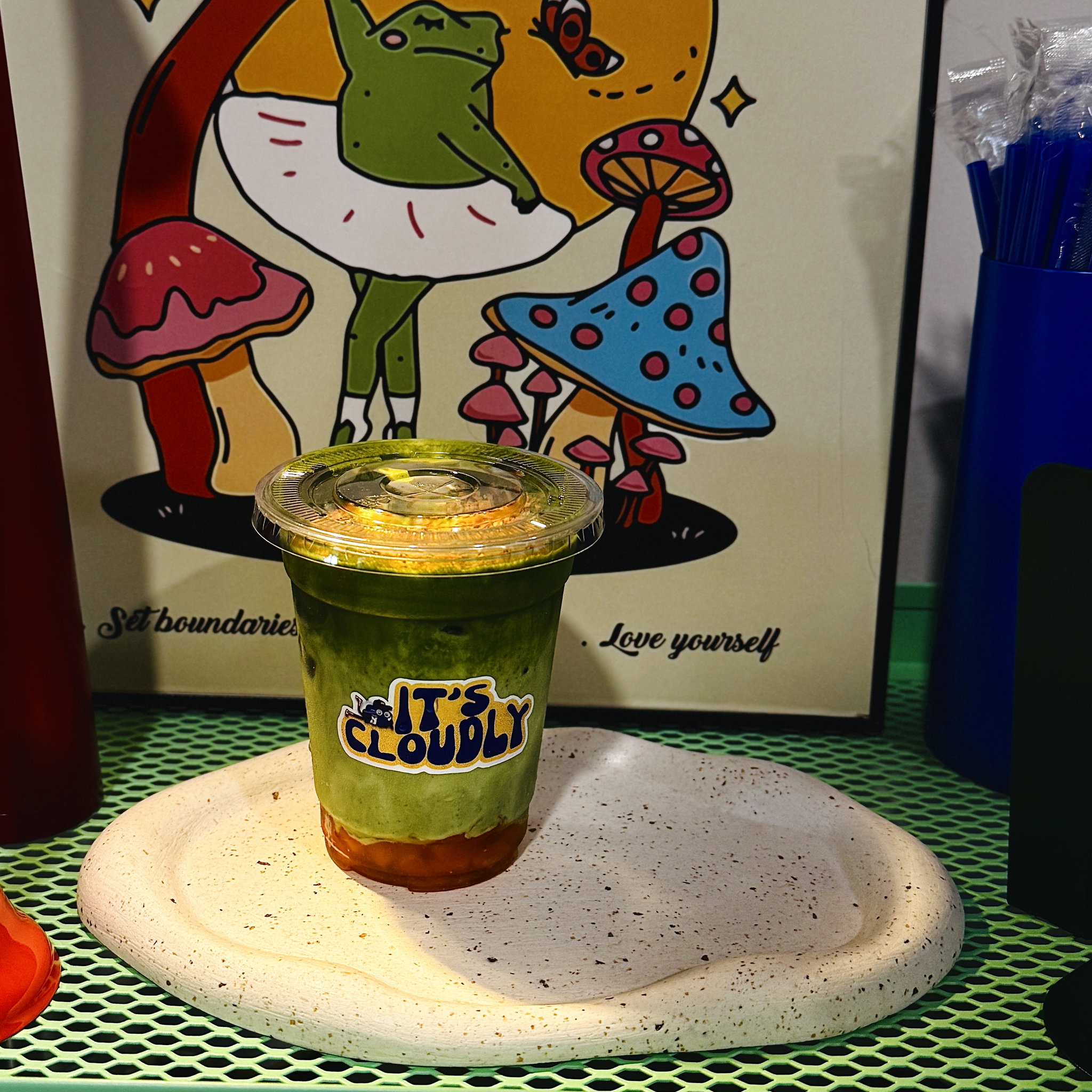 Tropical Sunset ( Mango Coconut Matcha) _0