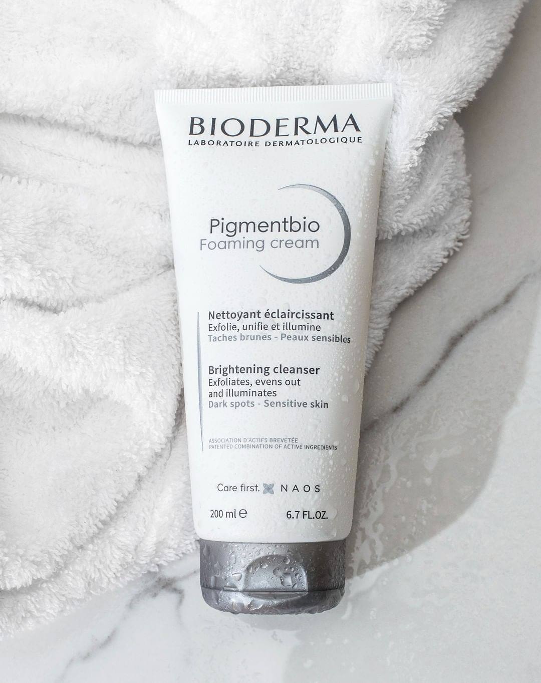 Bioderma Pigmentbio Foaming Cream200 ml بايوديرما كريم رغوي منظف ومقشر للبشره_0