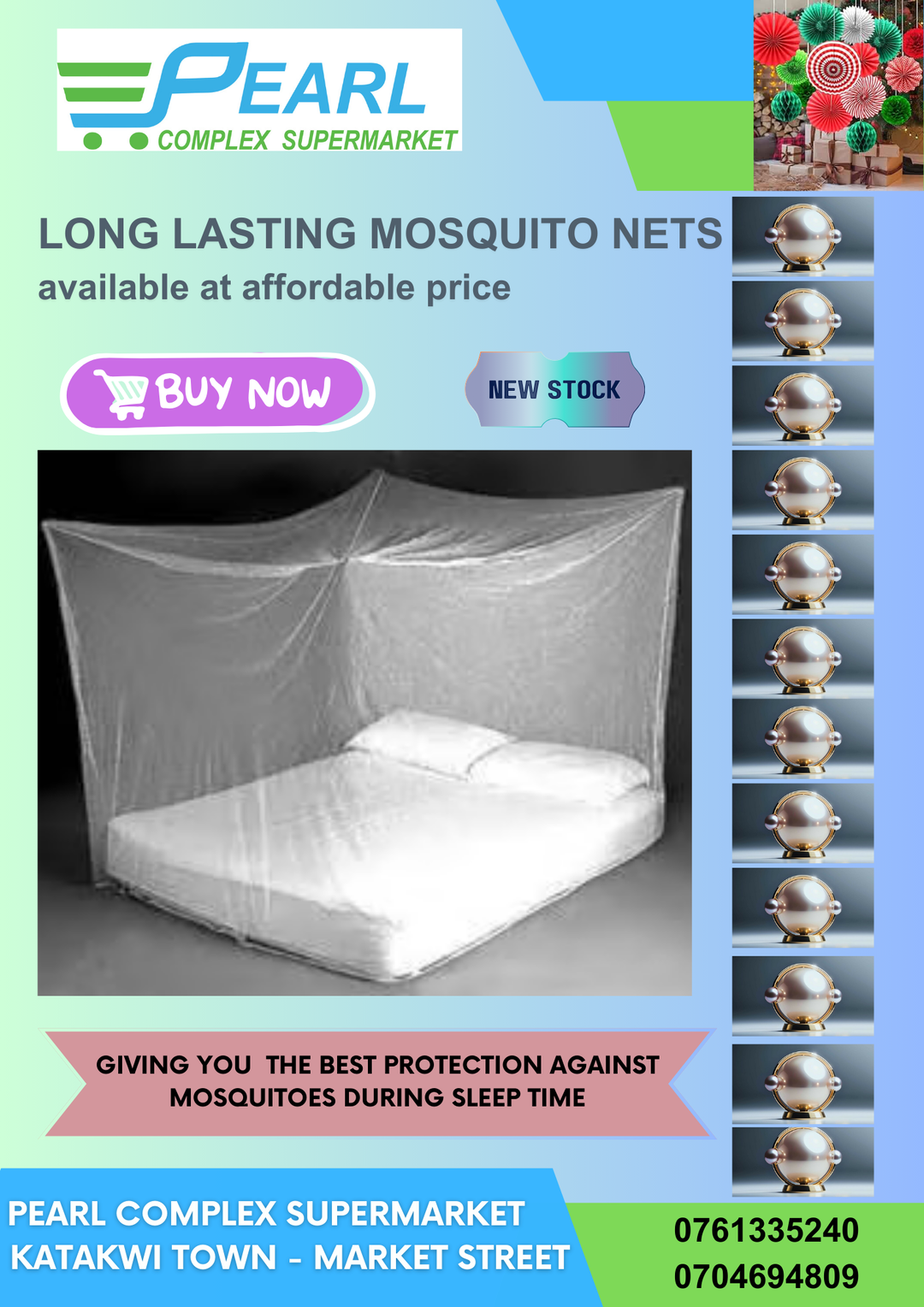 RECTANGULAR SOFT MOSQUITO NET