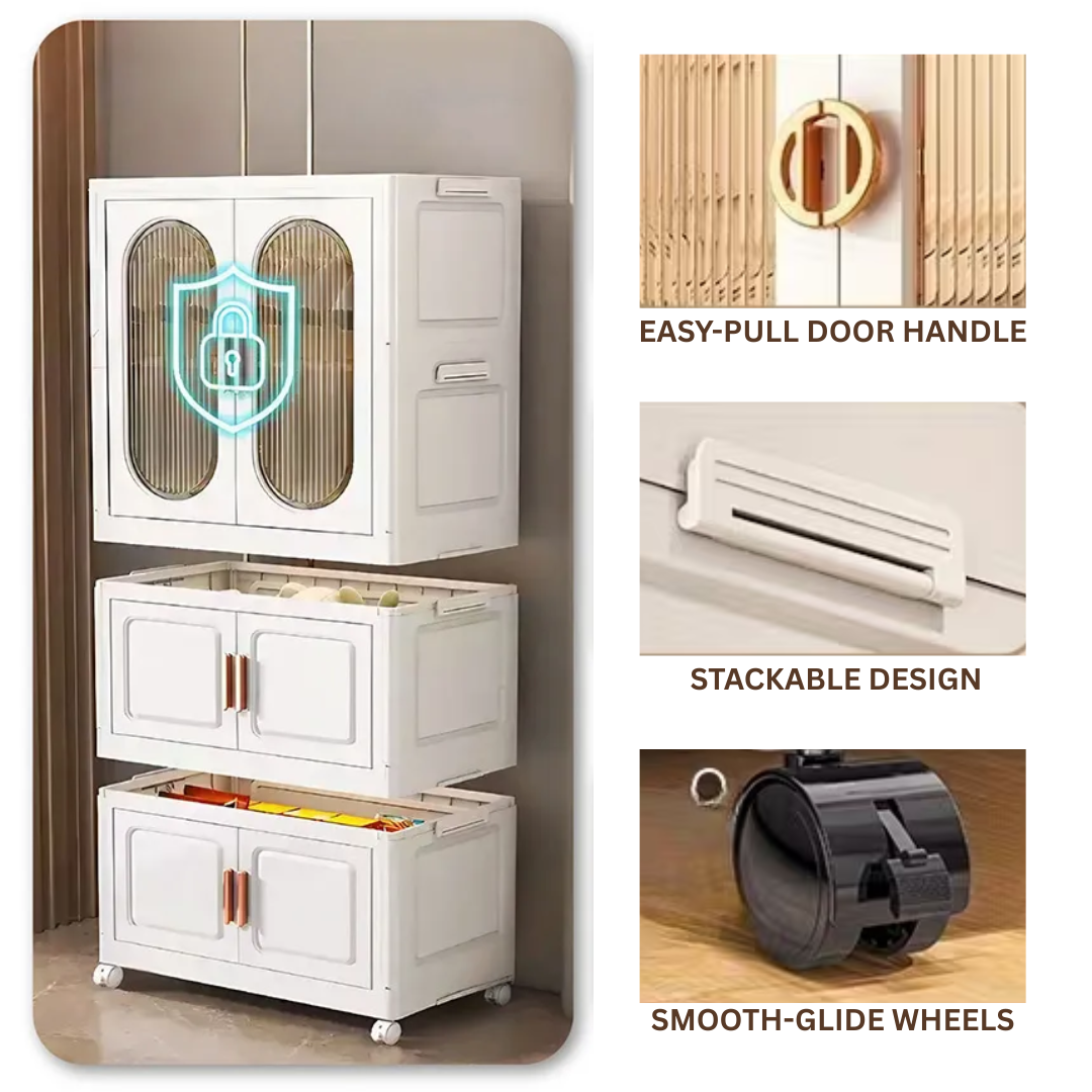 80CM FLEXA MULTI CLOTH STORAGE CABINET (ALMARI)_5