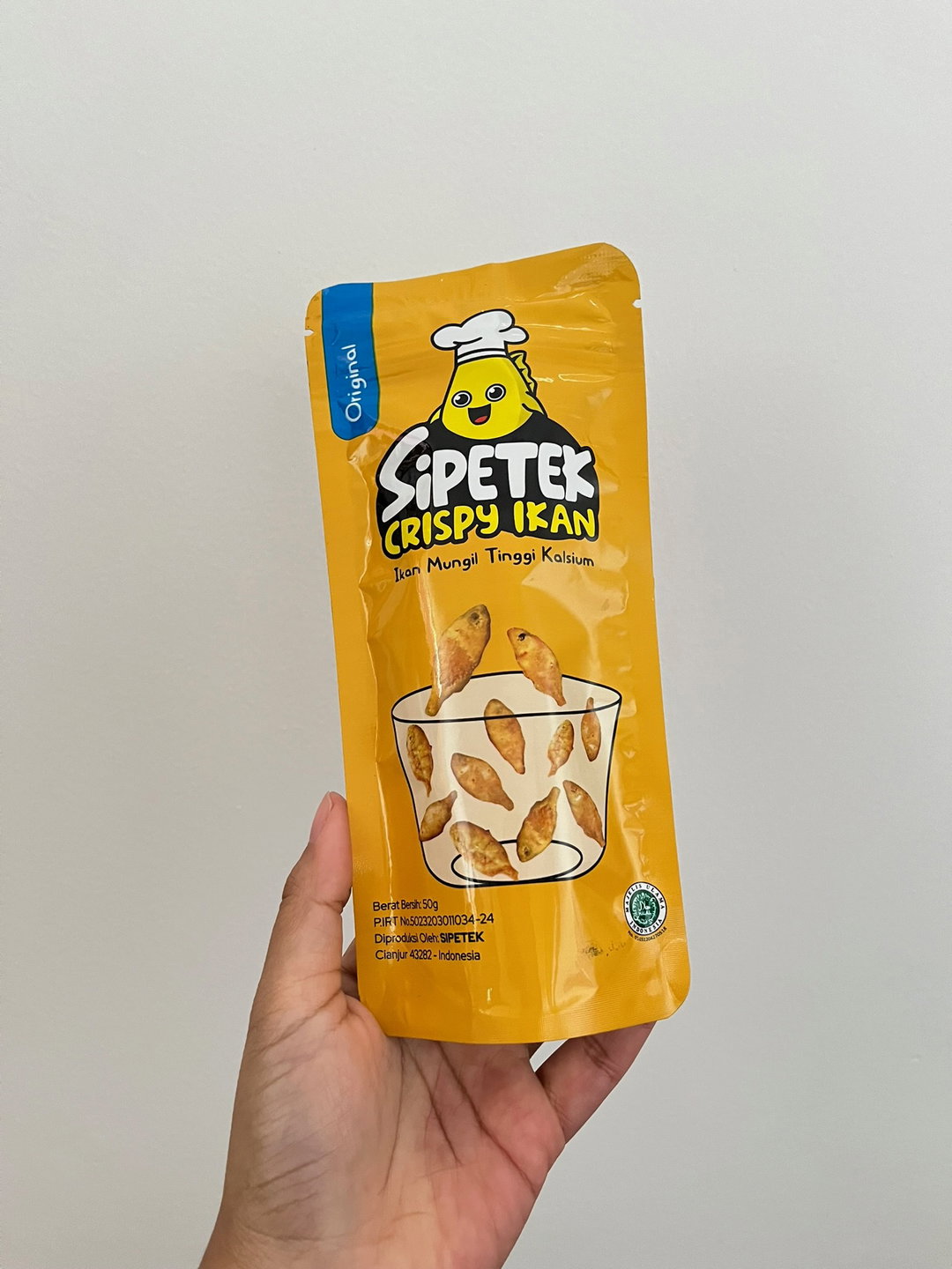 Crispy Ikan Sipetek Original