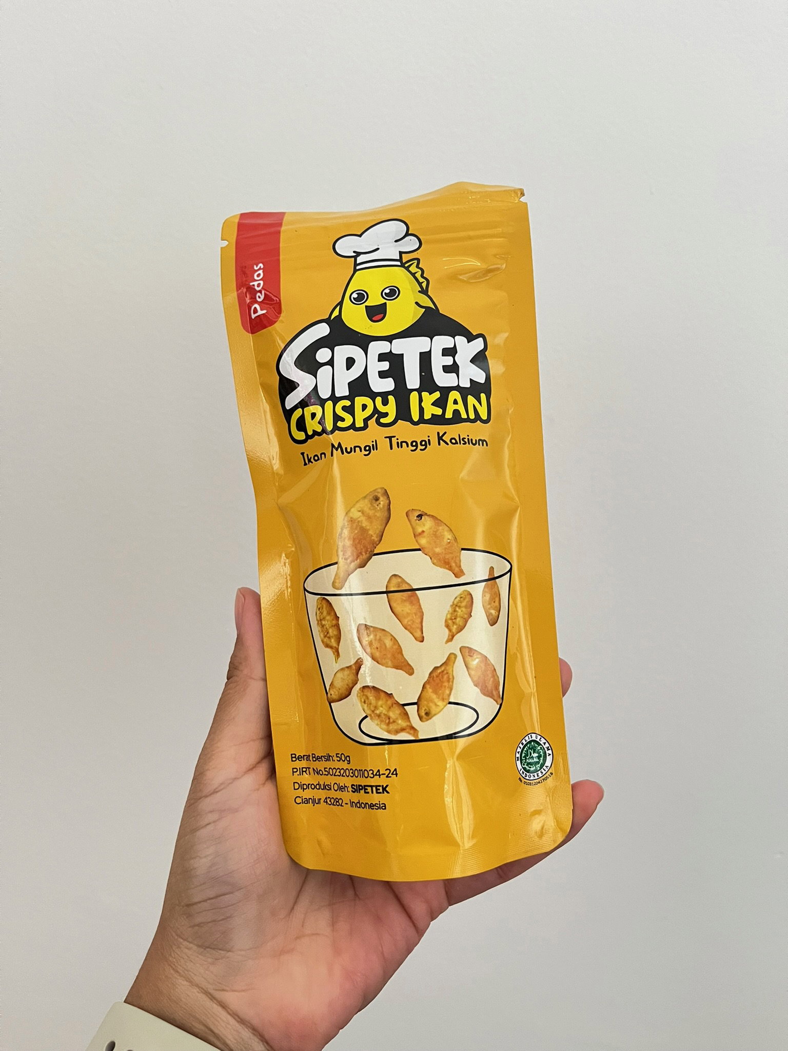 Crispy Ikan Sipetek Pedas_0