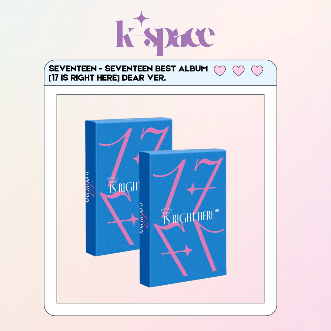 SEVENTEEN - BEST ALBUM - 17 IS RIGHT HERE - (DEAR VER.)