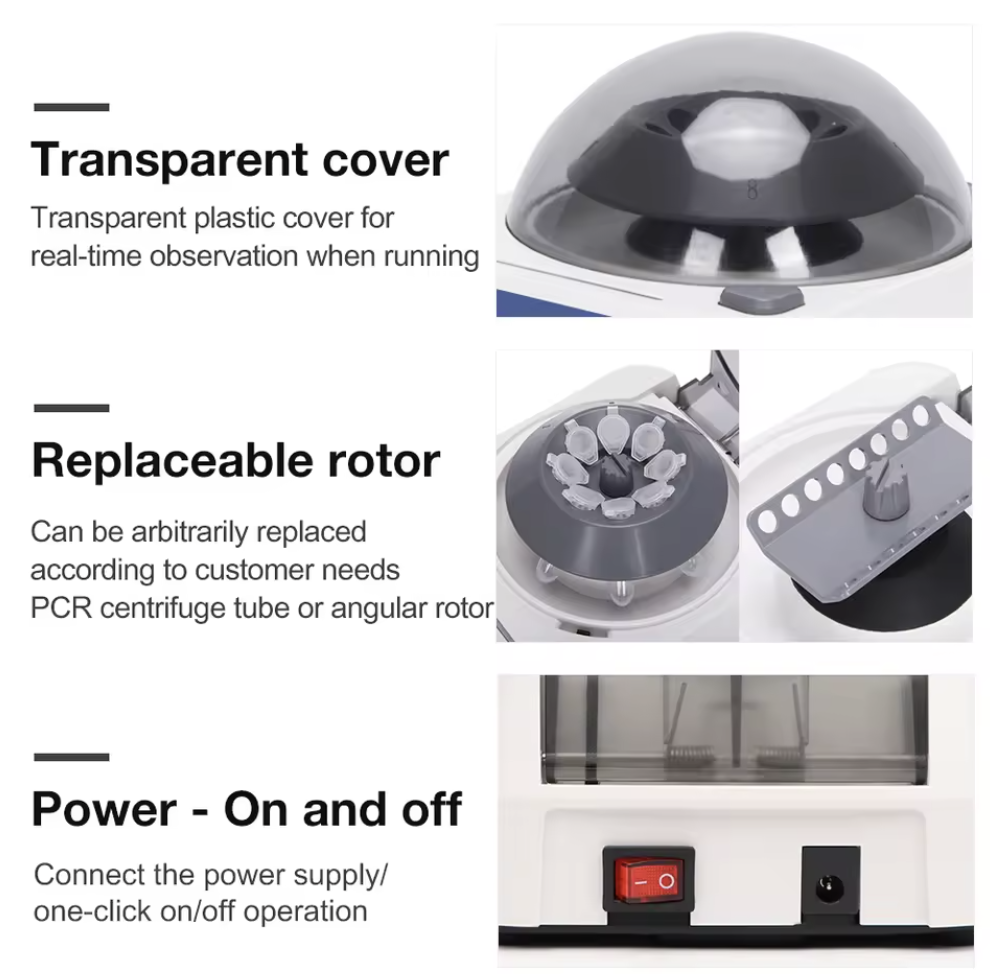 Mini LCD Laboratory PRP Centrifuge_4