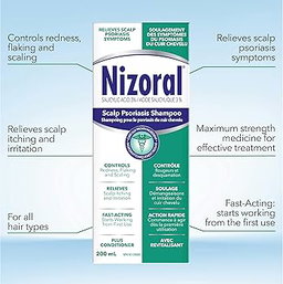 Nizoral Scalp Psoriasis Shampoo 3% Salicylic Acid