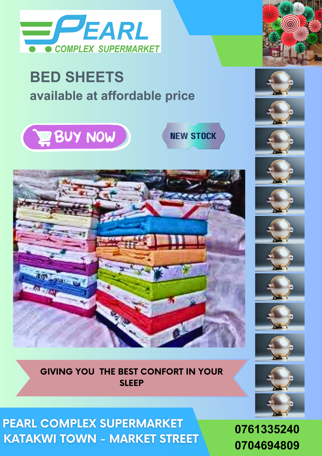 BED SHEETS 