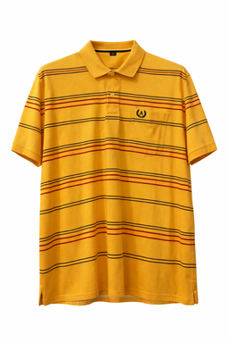 Men's Yellow Striped T-shirt  