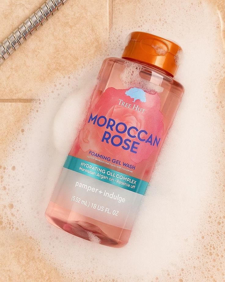Tree Hut Moroccan Rose Foaming Gel Wash