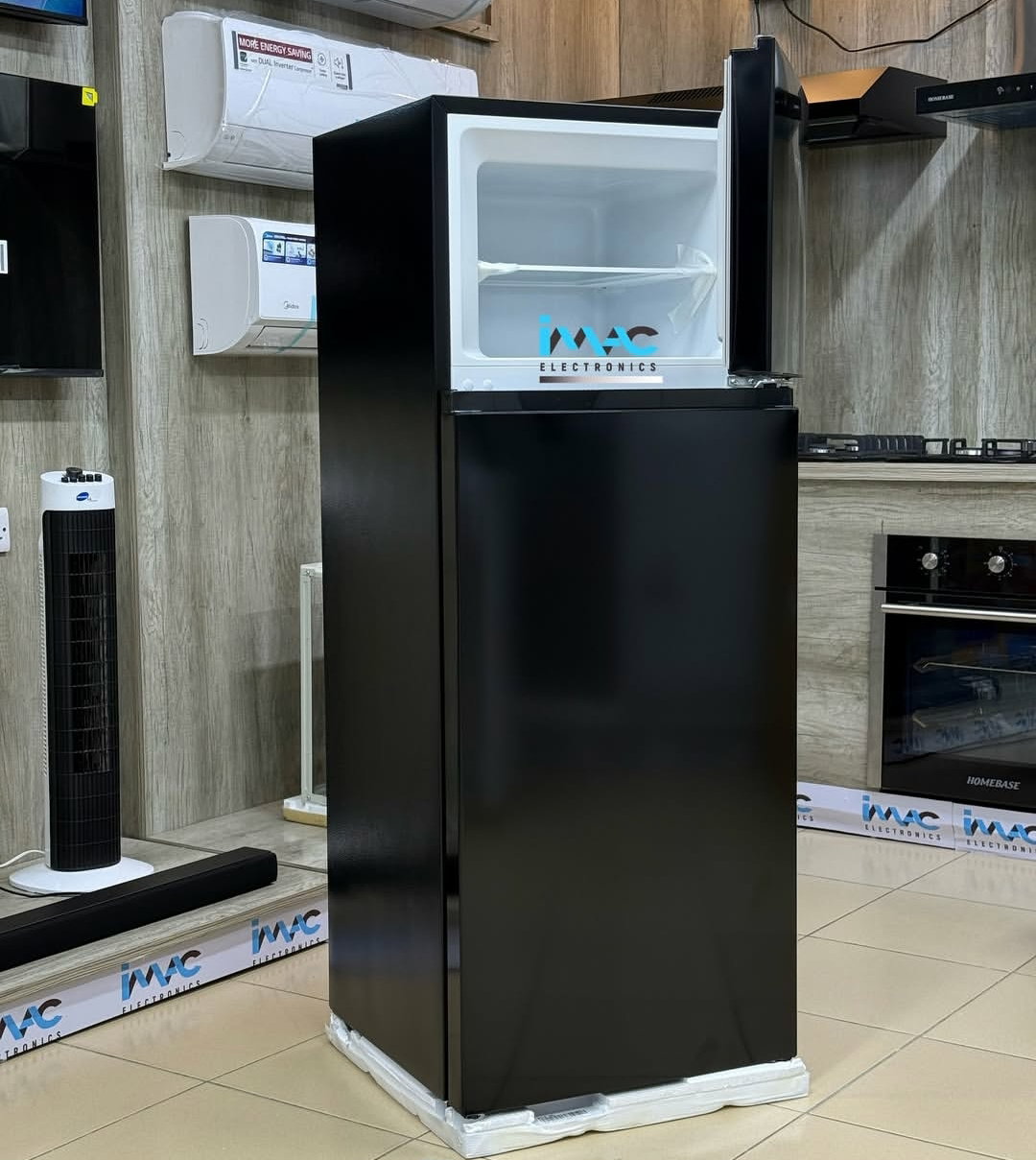 HISENSE BLACK MINI FRIDGE 
